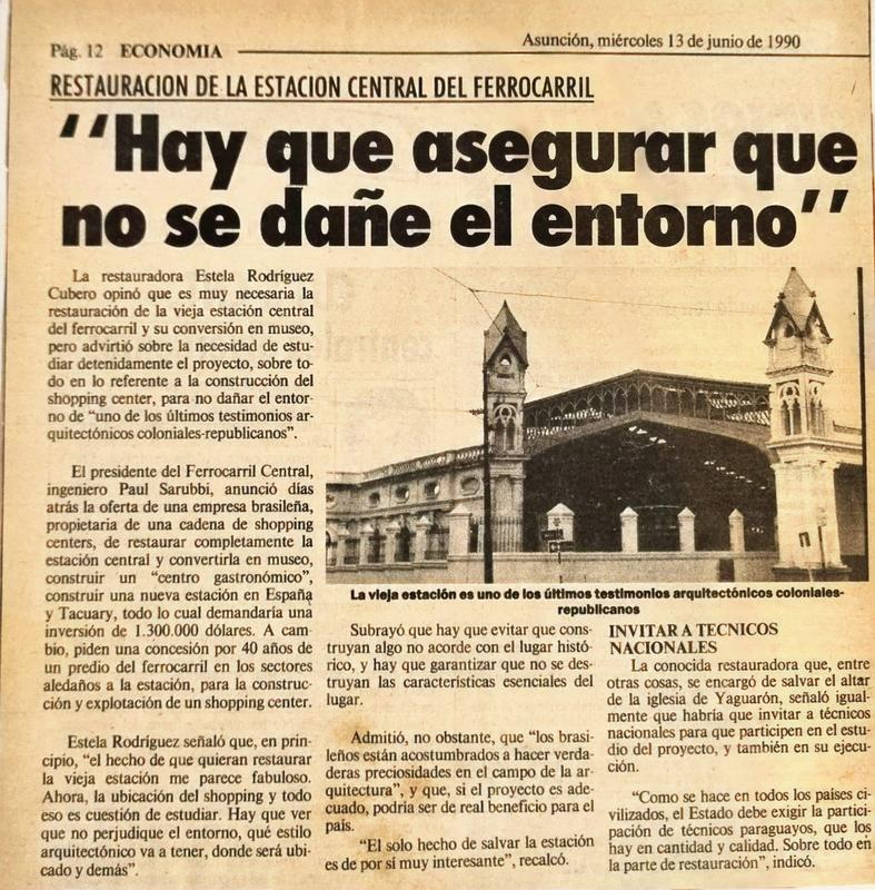 Restauración de la Estación Central del Ferrocarril